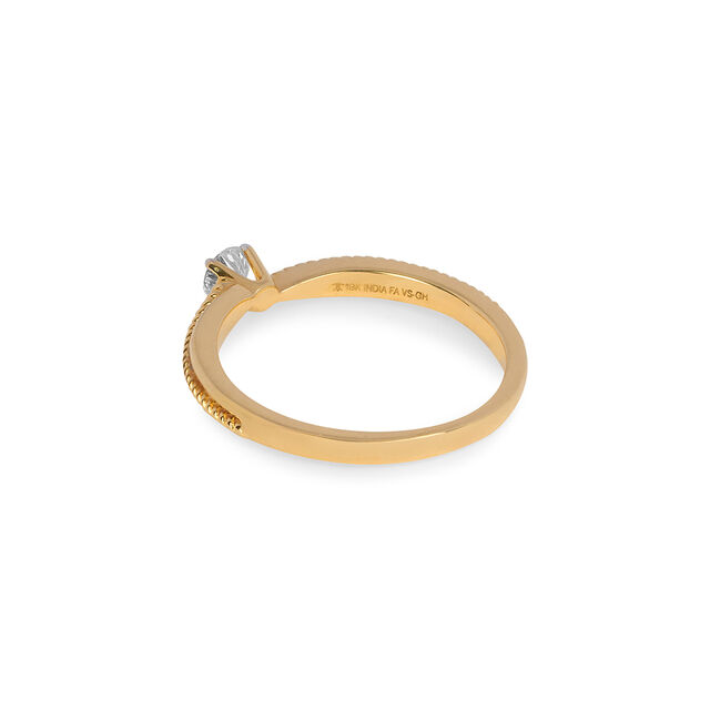 Tanishq 18KT Diamond Finger Ring for Women 2
