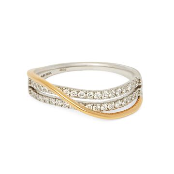 Tanishq 18KT Diamond Finger Ring for Women