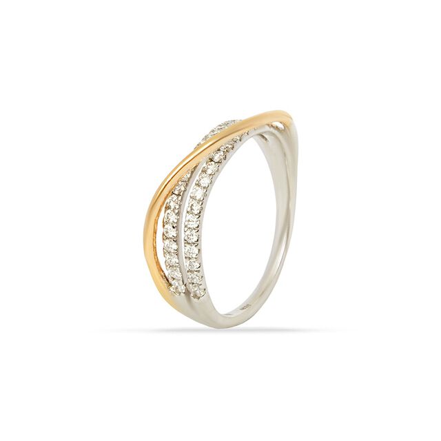 Tanishq 18KT Diamond Finger Ring for Women 2