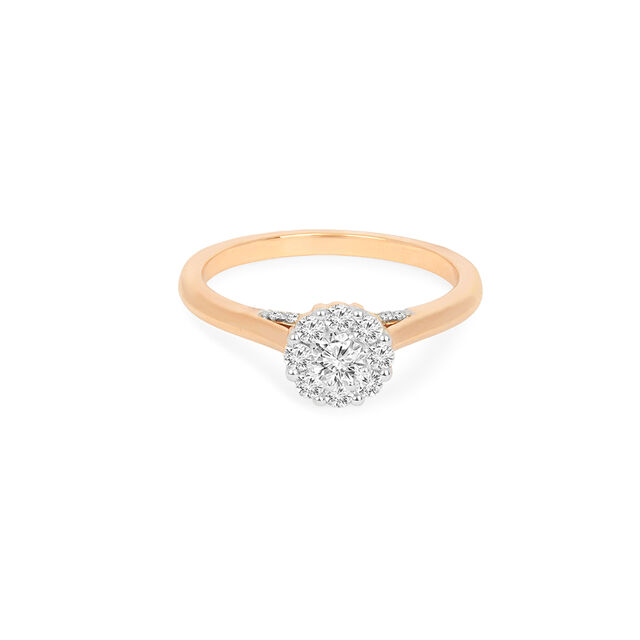 Tanishq 18KT Diamond Finger Ring for Women 