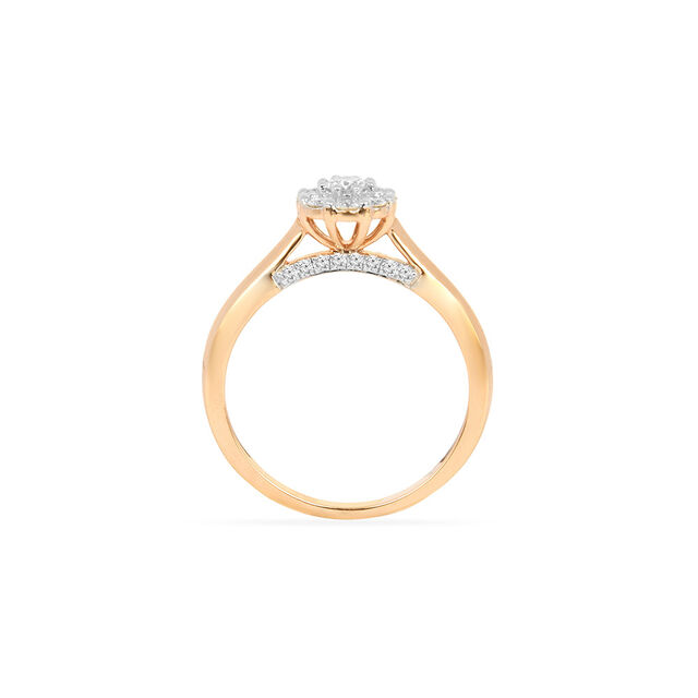 Tanishq 18KT Diamond Finger Ring for Women 4