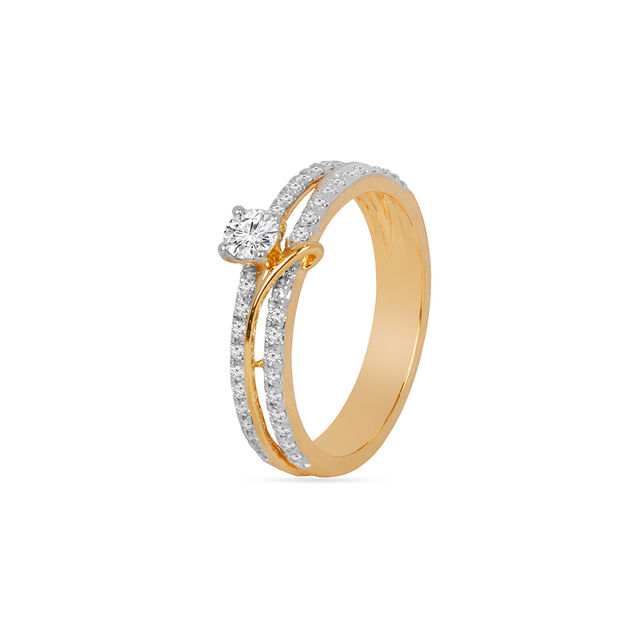 Dual Diamond Finger Ring 2