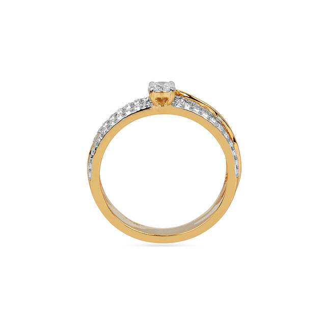 Dual Diamond Finger Ring 4