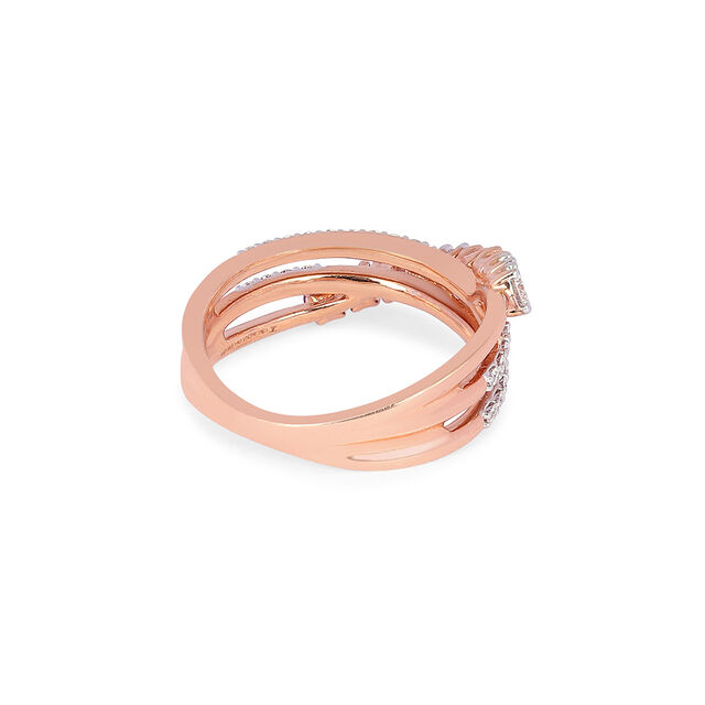 Tanishq 18KT Diamond Finger Ring for Women 4