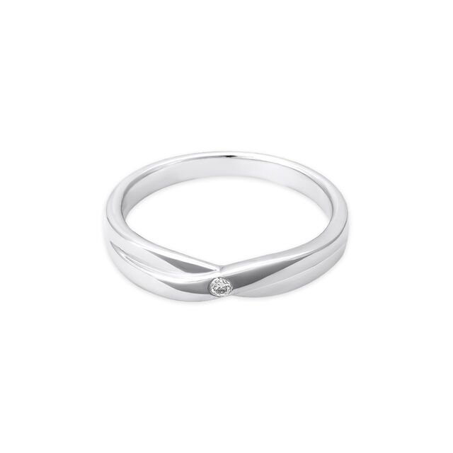 Tanishq 18 KT Diamond Finger Ring for Men