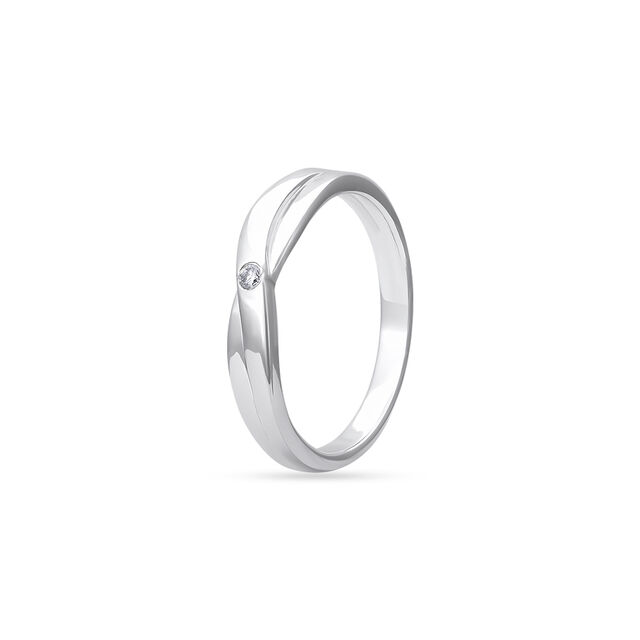 Tanishq 18 KT Diamond Finger Ring for Men