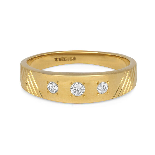 Tanishq 18KT Diamond Finger Ring 2