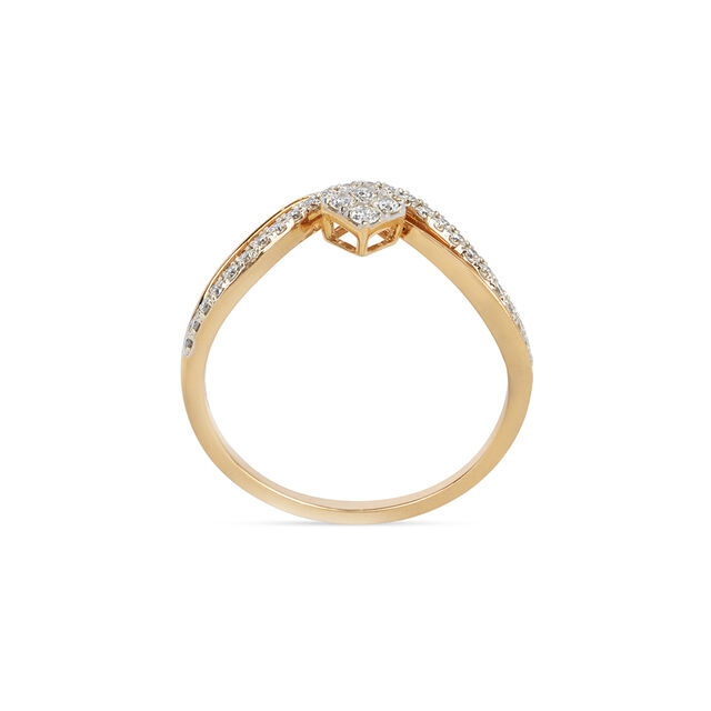 Tanishq 18KT Diamond Finger Ring for Women 3