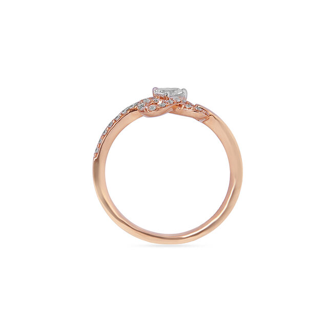 Tanishq 18KT Diamond Finger Ring for Women 4