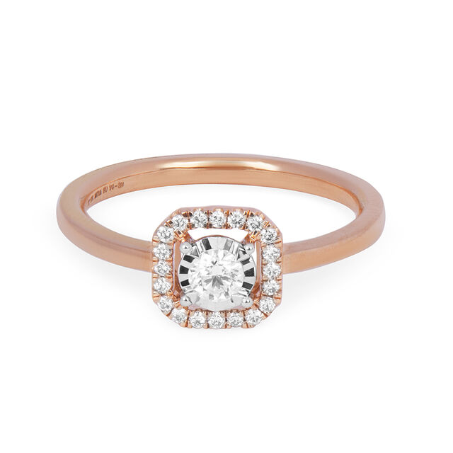 Tanishq 18KT Diamond Finger Ring for Women 