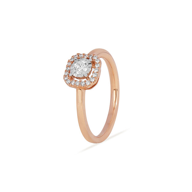 Tanishq 18KT Diamond Finger Ring for Women 3