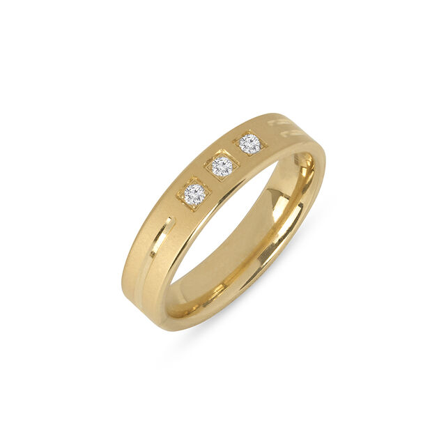 Tanishq 18KT Diamond Finger Ring for Men 2