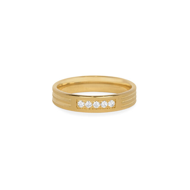 Tanishq 18KT Diamond Finger Ring for Women 