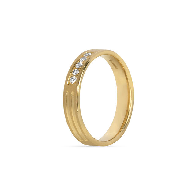 Tanishq 18KT Diamond Finger Ring for Women 2