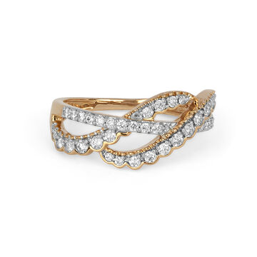 Tanishq 18KT Diamond Finger Ring for Women