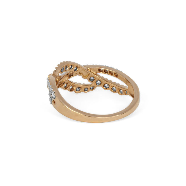 Tanishq 18KT Diamond Finger Ring for Women 4