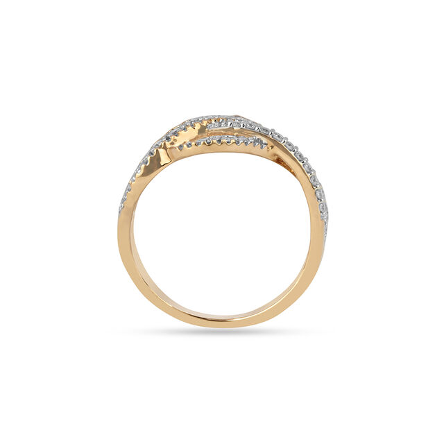 Tanishq 18KT Diamond Finger Ring for Women 5