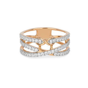 Tanishq 18KT Diamond Finger Ring
