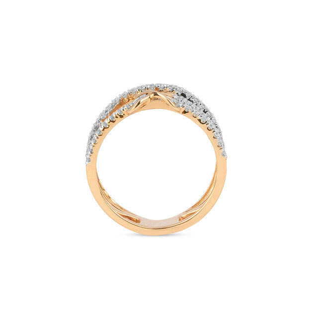 Tanishq 18KT Diamond Finger Ring 4