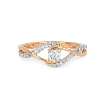 Tanishq 18KT Diamond Finger Ring