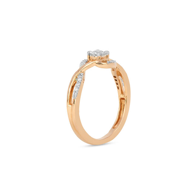 Tanishq 18KT Diamond Finger Ring 2