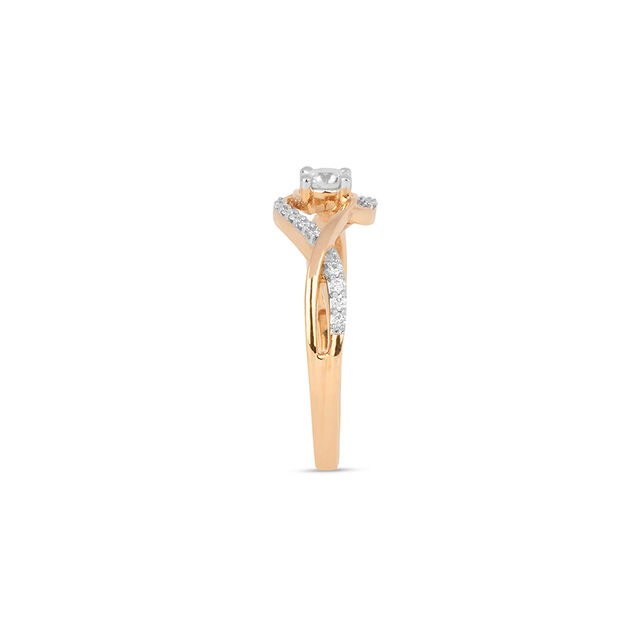 Tanishq 18KT Diamond Finger Ring 3