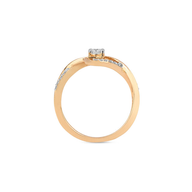 Tanishq 18KT Diamond Finger Ring 4