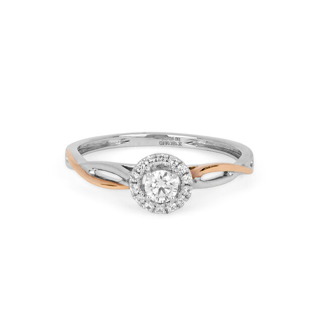 Tanishq 18KT Diamond Finger Ring for Women 