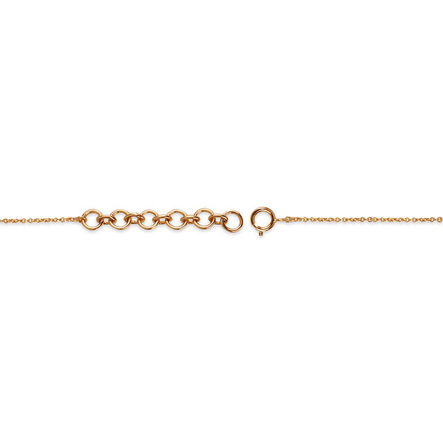 Tanishq 18KT Diamond Pendant with Chain
