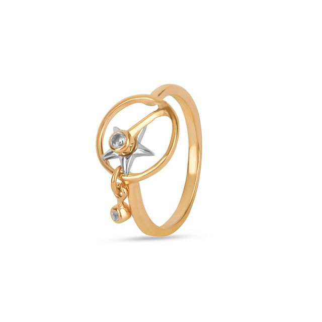 Tanishq 18KT Gold Finger Ring