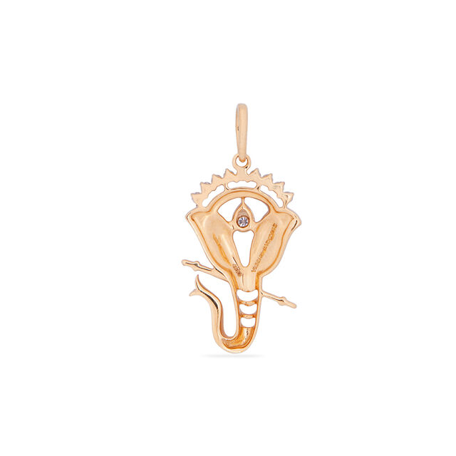 Tanishq 18KT Diamond Pendant for Women 2