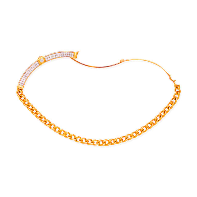 Tanishq 18KT Diamond Bracelet for Men