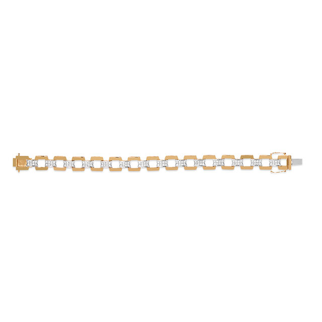 Tanishq 18KT Diamond Bracelet for Men 4