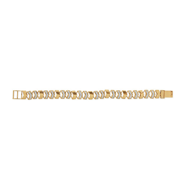 Tanishq 18KT Diamond Bracelet for Men 4