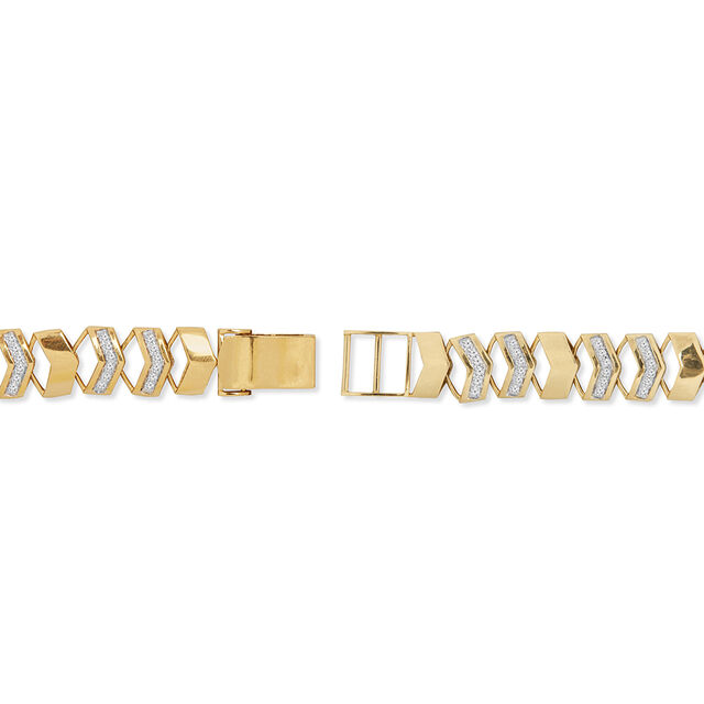 Tanishq 18KT Diamond Bracelet for Men 5