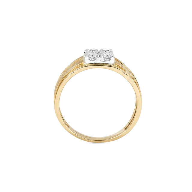 Tanishq 18KT Diamond Finger Ring for Men 4