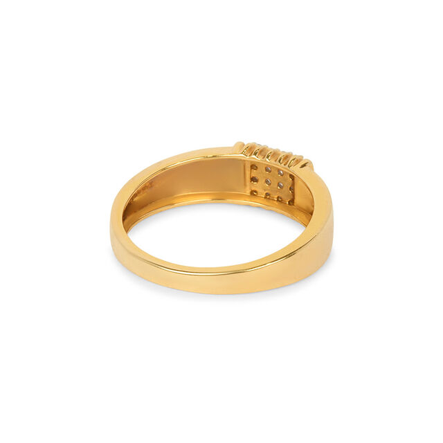 Tanishq 18KT Diamond Finger Ring for Men 4