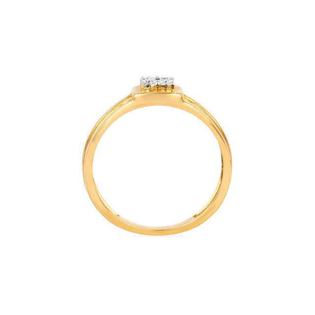Tanishq 18KT Diamond Finger Ring for Men 3