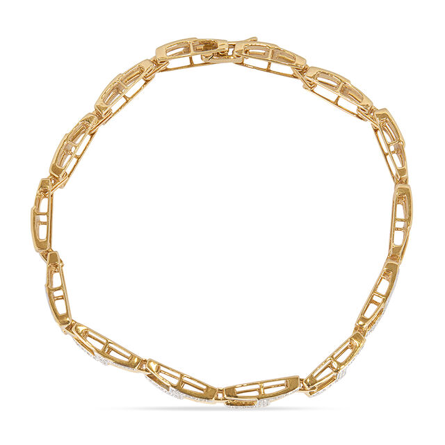 Tanishq 18KT Diamond Bracelet for Men 2