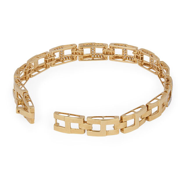 Tanishq 18KT Diamond Bracelet for Men 3