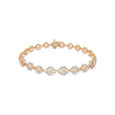 Elegant Eight-pointed Star Bracelet,,hi-res 