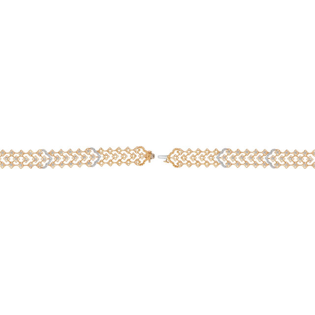 Diamond Encrusted Lattice Bracelet,,hi-res image number null