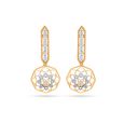 18K Yellow Gold Star-Inspired Drop Earrings,,hi-res 