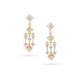 Elegant Geometric Diamond Earrings,,hi-res 