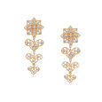 Gold Filigree Radiance Earrings,,hi-res 