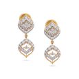 Lace Interlace Gold Stud Earrings,,hi-res 