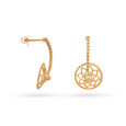 18K Yellow Rifa Star Motif Drop Earrings,,hi-res 2