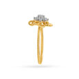 8-pointed Start Trendsetter Ring in Yellow Gold,,hi-res 3