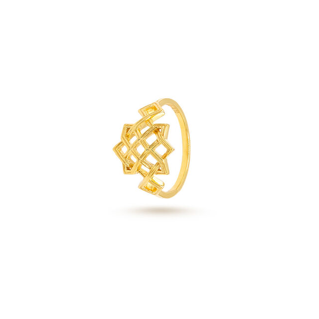 Contemporary Heritage 18K Yellow Gold Ring,,hi-res 3