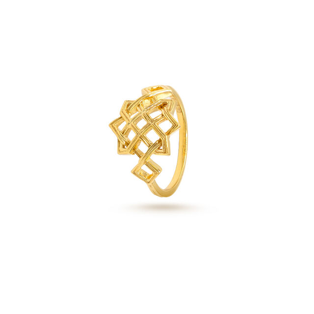Contemporary Heritage 18K Yellow Gold Ring,,hi-res 4